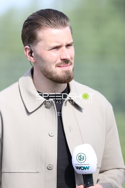 Interview am Spielfeldrand