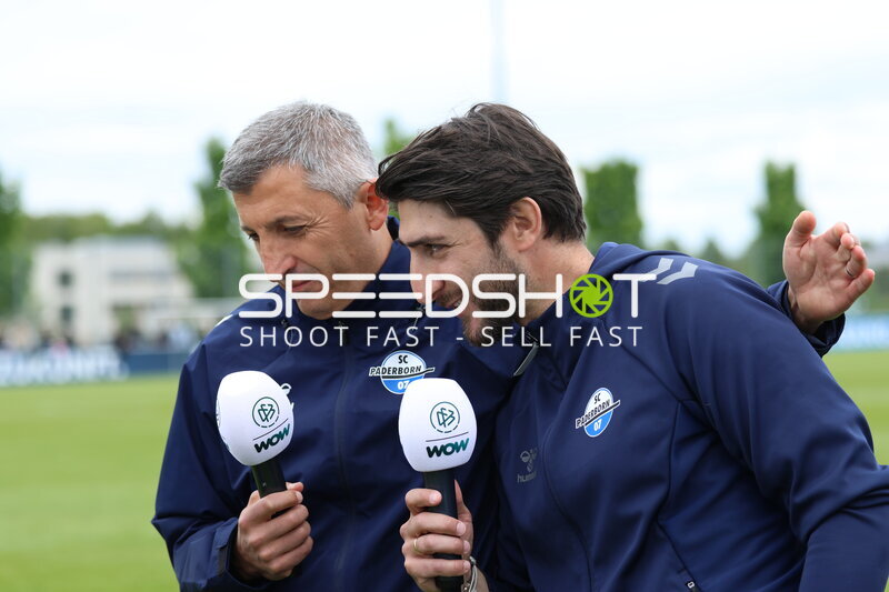 Interview im Trainingszentrum