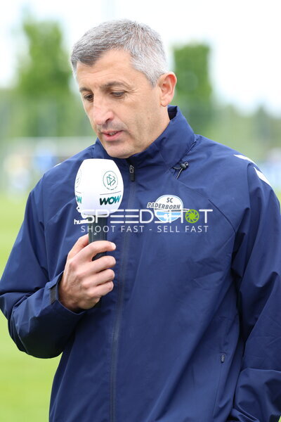 Interview im Trainingszentrum
