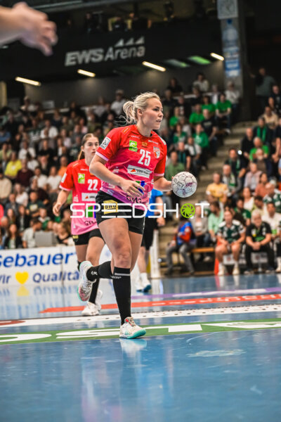 Szene mit Lilli Röpcke (25; SV Halle-Neustadt) und Tabea Wipper (22; SV Halle-Neustadt)