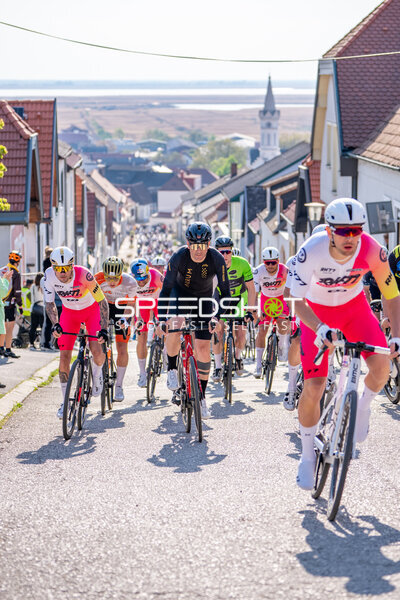 Radfahrer in Mörbisch