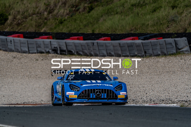 Lucas Auer (#22, Mercedes-AMG Team Landgraf) beim DTM-Training in Zandvoort