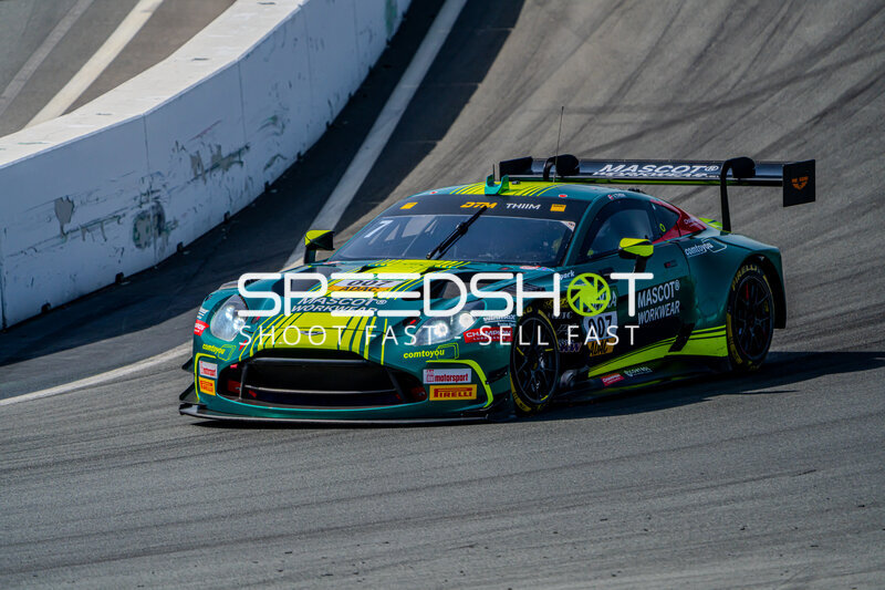 Aston Martin Vantage GT3 #7 von Nicki Thiim (Comtoyou Racing) am Circuit Zandvoort