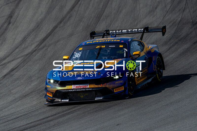 Ford Mustang GT3 #36 von Arjun Maini (HRT Ford Racing) am Circuit Zandvoort
