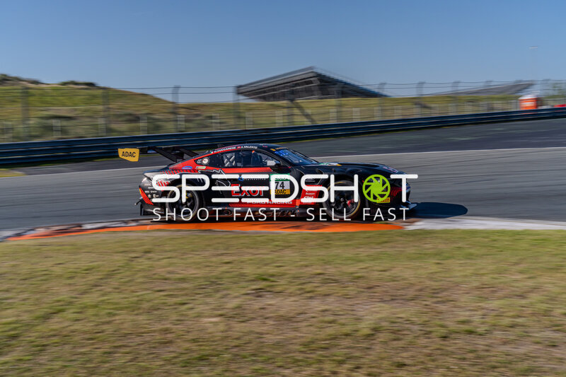 Ford Mustang GT3 Evo #74 von Haupt Racing Team auf Circuit Park Zandvoort