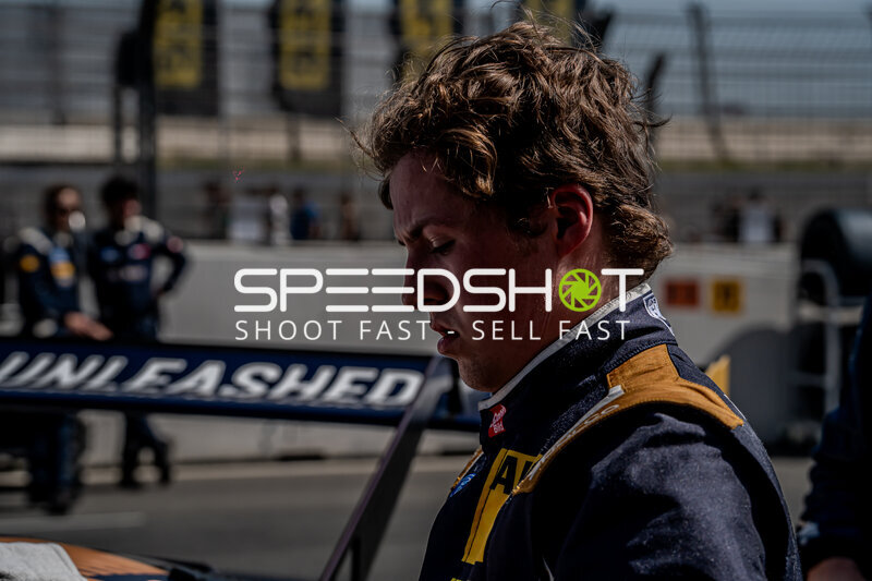 Emil Gjerdrum im Fahrerlager am Circuit Park Zandvoort