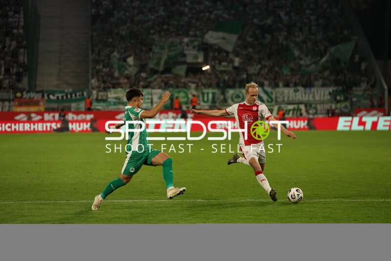Spielszene im Stadion an der Hafenstraße