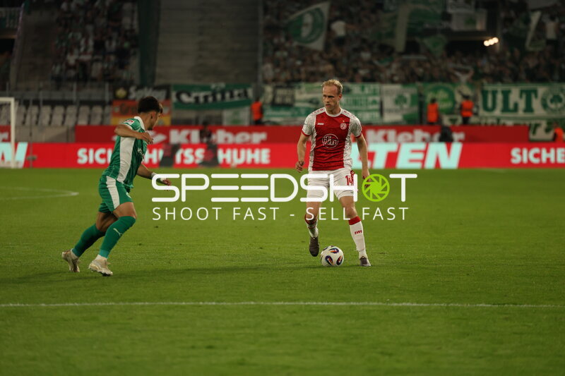 Spielszene im Stadion