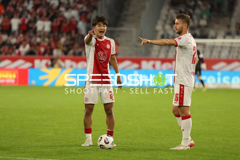 Spieler von Rot-Weiss Essen in Aktion