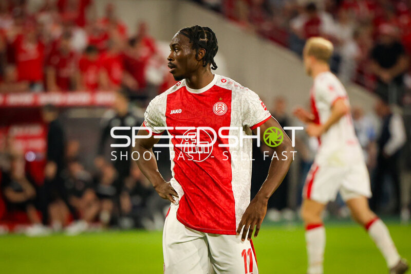 Spieler von Rot-Weiss Essen in Aktion