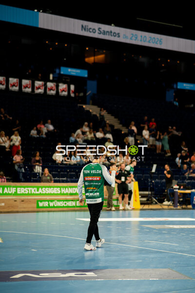 Velde Rutger Ten (#5; Frisch Auf Göppingen) in der Barclays Arena