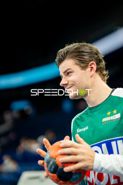 Velde Rutger Ten (#5; Frisch Auf Göppingen) in der Barclays Arena