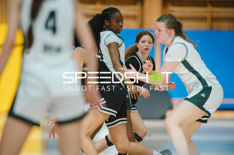 Spielszene beim Basketball-Event in Stuttgart
