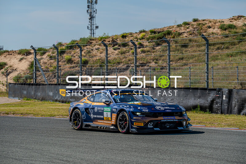 Ford Mustang GT3 Evo #1 von Emil Gjerdrum/Max Reis (Haupt Racing Team) auf Circuit Park Zandvoort