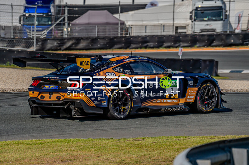 Ford Mustang GT3 Evo #1 von Emil Gjerdrum/Max Reis (Haupt Racing Team) am Circuit Park Zandvoort