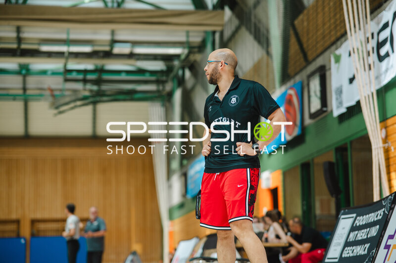 Trainer/Betreuer in Basketball-Arena Stuttgart
