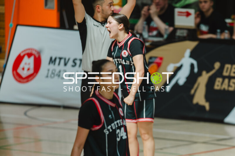 Spielszene MTV Stuttgart u16 beim Basketball-Spiel in Stuttgart
