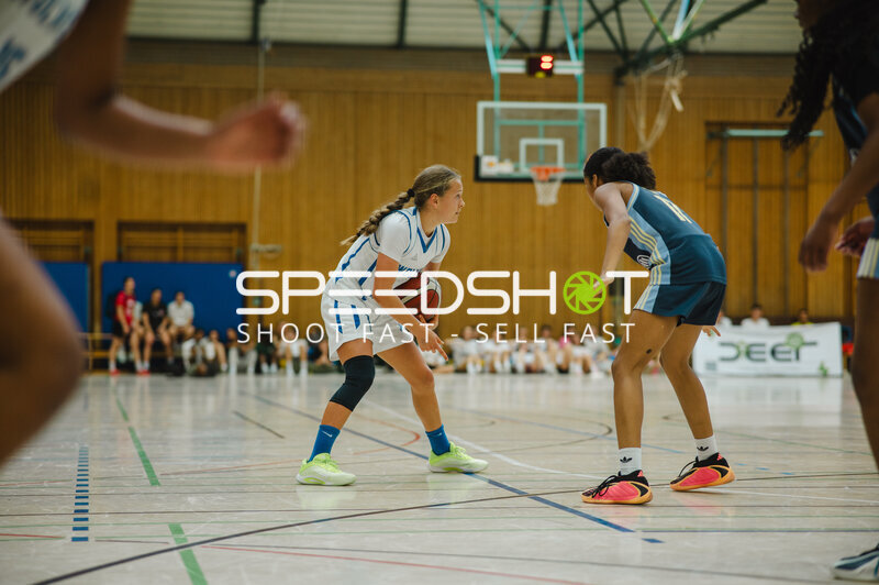 Spielszene beim Basketball-Jugendturnier in Stuttgart