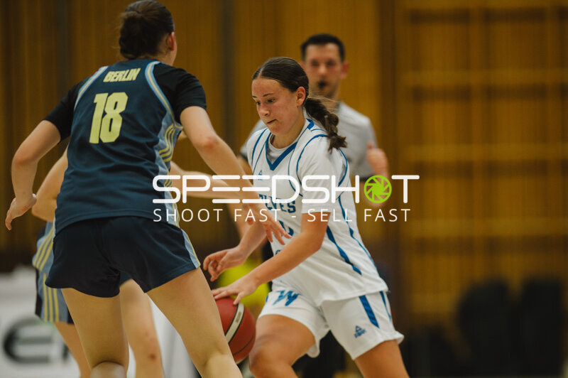 Spielszene beim Basketball-Spiel in Stuttgart