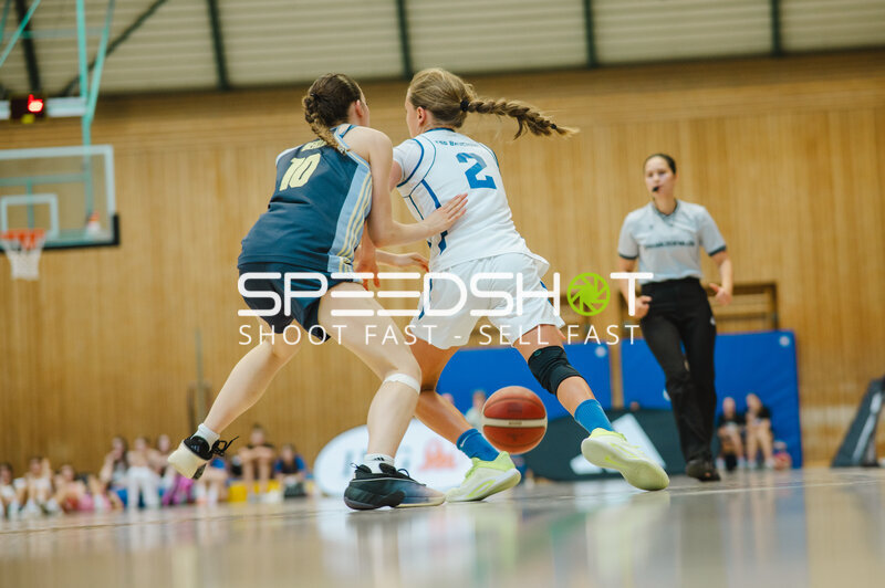 Spielszene beim Basketball-Spiel in Stuttgart