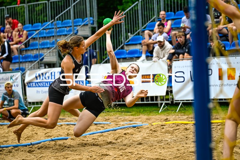 Spektakuläre Wurfaktion (#15) beim German Beach Open