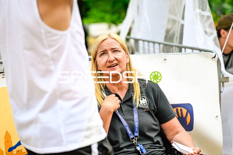 Offizieller des Deutschen Handball-Bundes bei Veranstaltung