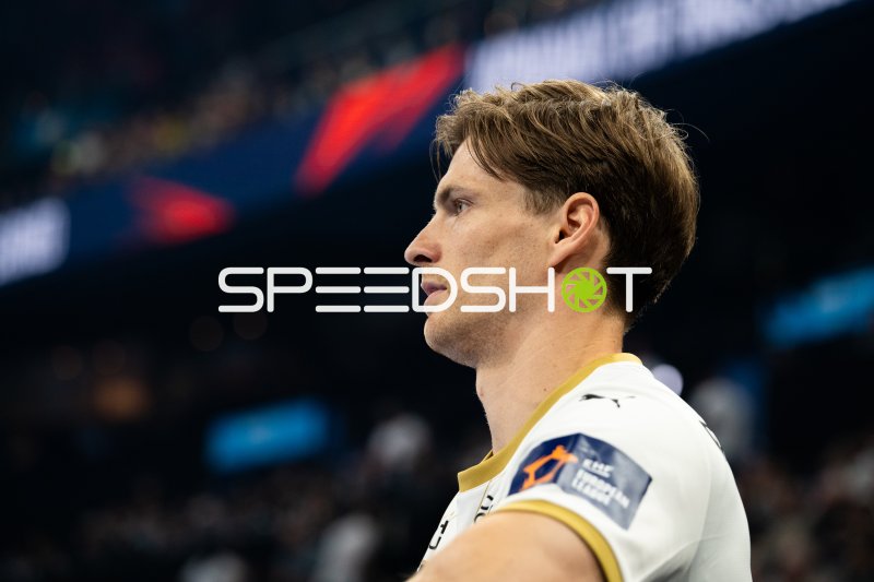 THW Kiel Spieler im EHF Champions League Einsatz