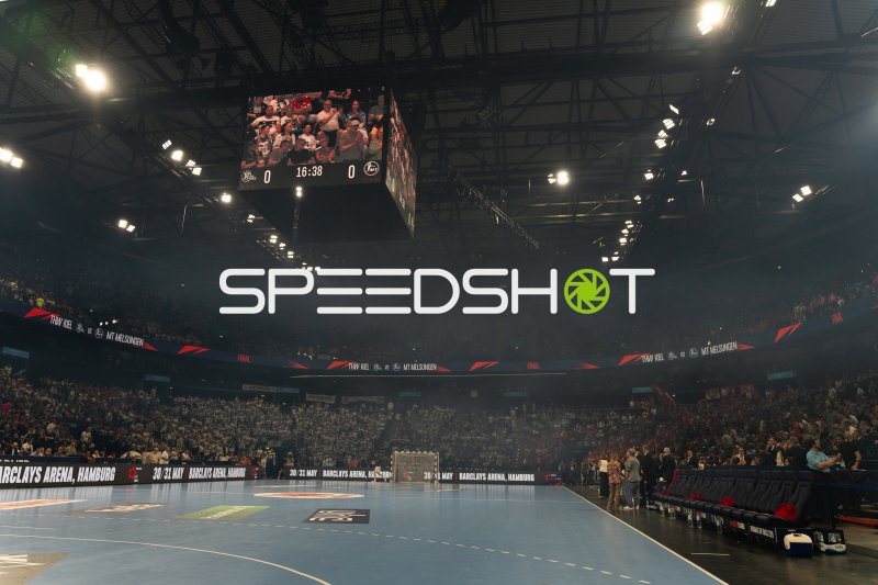 Finalatmosphäre in der Barclays Arena Hamburg: THW Kiel vs. MT Melsungen