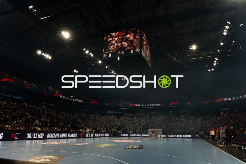 Barclays Arena Hamburg beim EHF Finals Final THW Kiel vs. MT Melsungen