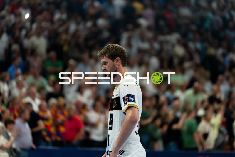 THW Kiel Spieler beim EHF European League Spiel