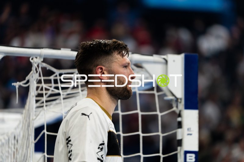 THW Kiel Spieler im Tor während des Spiels