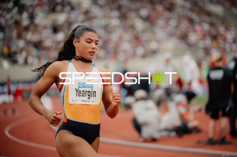 Nicole Yeargin (GBR) beim 400-m-Lauf im Goldenes Oval