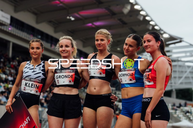 Gruppenfoto beim DSC-Meeting Dresden: Klein, Gronde, Bosboom, Dörpholz und Dippelt