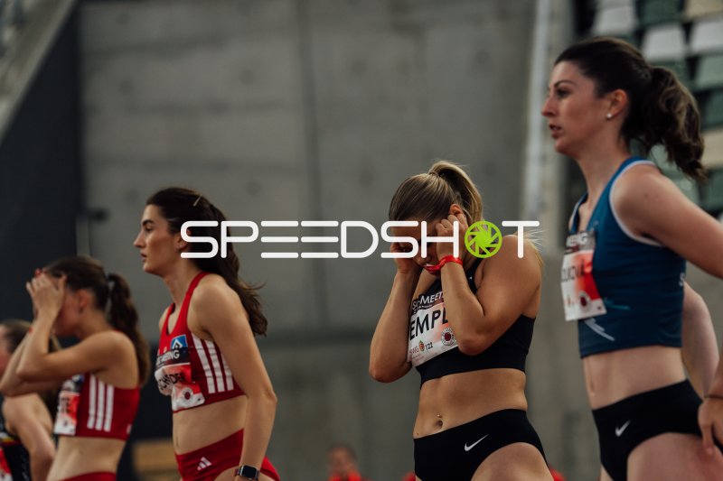 Athletinnen bei Leichtathletik-Meeting im Heinz-Steyer-Stadion Dresden