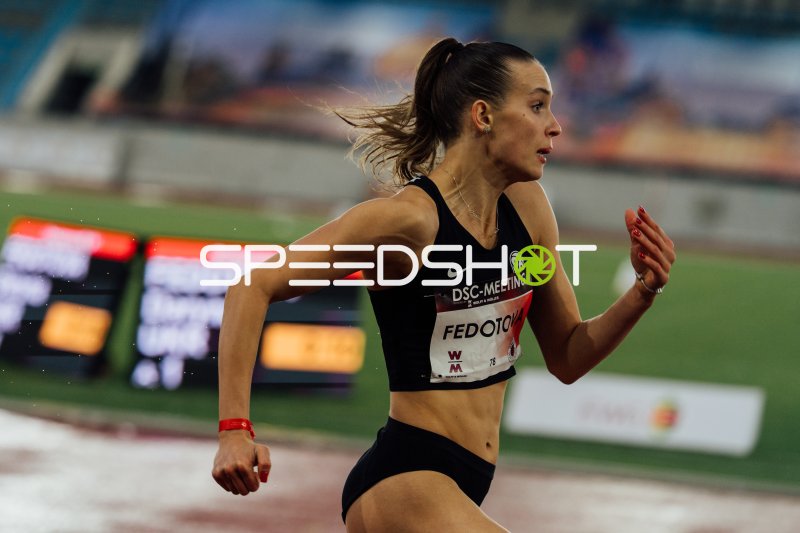 Fedotova (#78) beim Sprint beim DSC-Meeting in Dresden