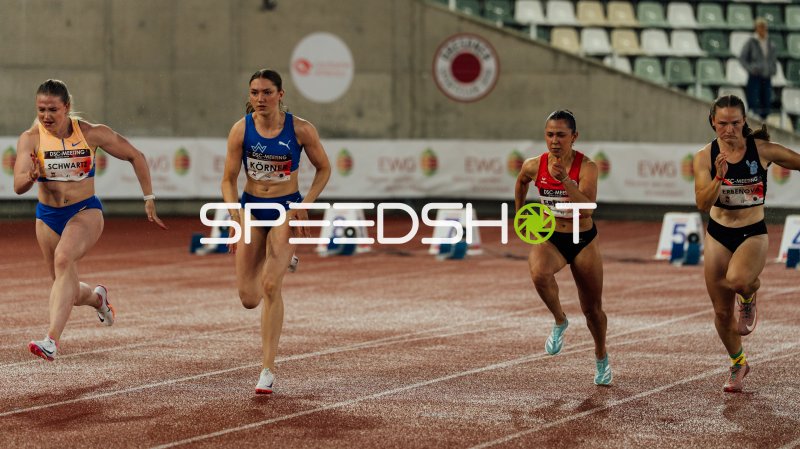Schwartz, Körner, Frenza und Erbenova im Sprintduell beim DSC-Meeting Dresden