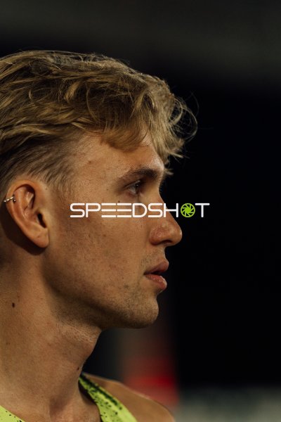 Ostrowski Filip im Porträt beim Wettkampf im Heinz-Steyer-Stadion Dresden