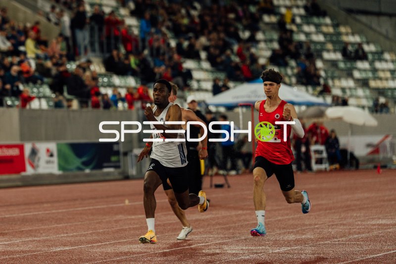 Sprintduell beim DSC-Meeting im Heinz-Steyer-Stadion Dresden