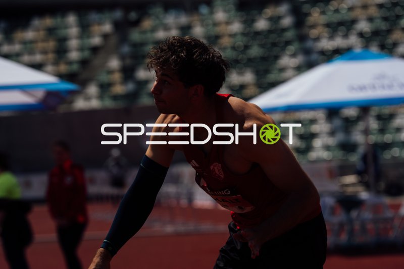 Athlet beim Leichtathletik-Meeting im Heinz-Steyer-Stadion Dresden