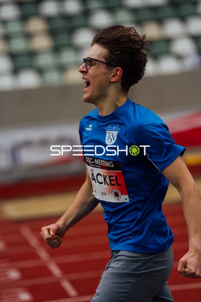 Jäckel Dominik (#319) beim DSC-Meeting im Heinz-Steyer-Stadion Dresden
