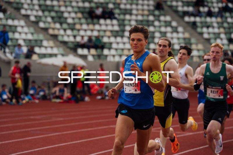 HAENSEL (#217) beim Laufwettbewerb im Heinz-Steyer-Stadion Dresden