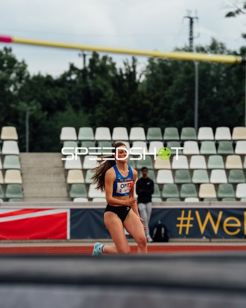Opitz beim Sprint im Heinz-Steyer-Stadion Dresden