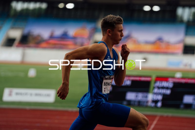 Bengsch Finn beim Sprint beim DSC-Meeting in Dresden