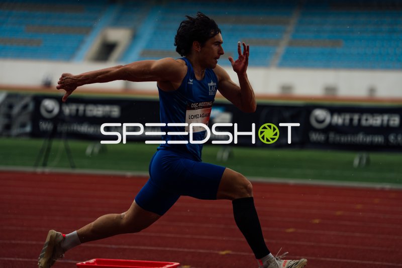 Lopez Agardi Christian (#113) beim Sprint-Meeting im Heinz-Steyer-Stadion Dresden