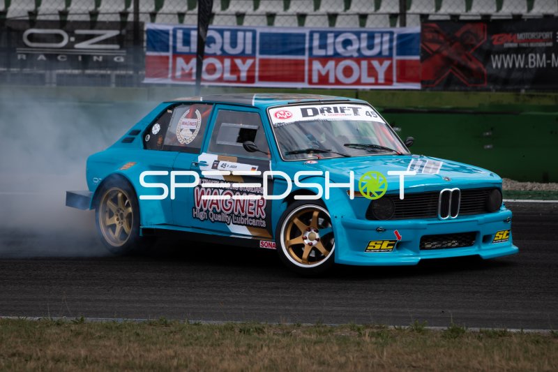 BMW E30 #45 von P. Jäger beim AVD Drift Championship