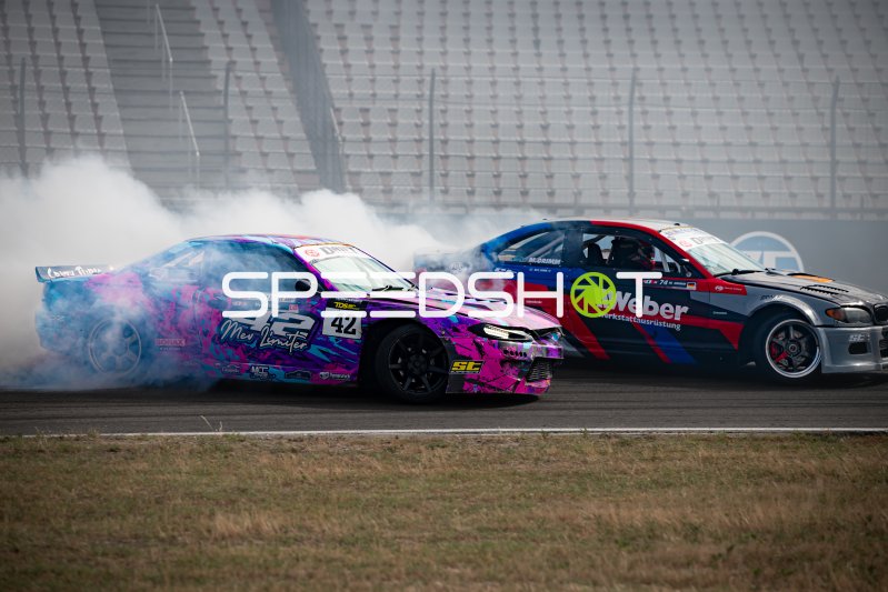 Nissan S200sx #42 von Mevlüt Erbay im Tandem-Drift mit Weber Werke BMW
