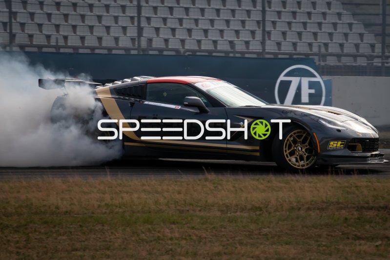 Corvette C7 von Tobias Fässler (Fässler Performance) beim Drift