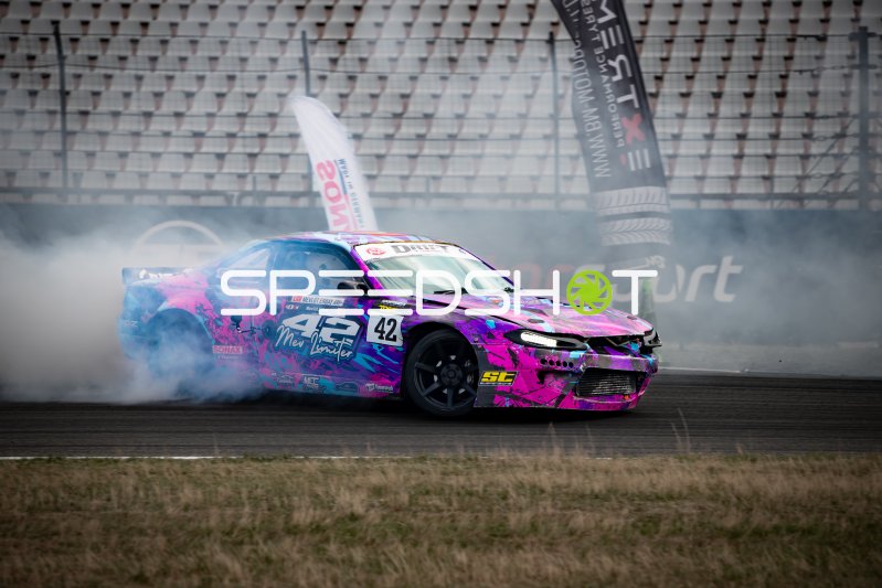 Nissan S200sx #42 von Mevlüt Erbay beim Drift am Hockenheimring