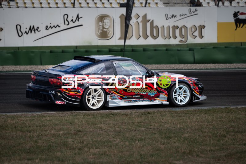 Nissan PS13 #12 der Drift Bastards auf dem Hockenheimring