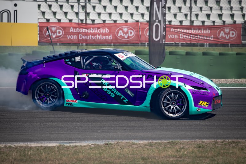 Nissan 370Z #999 von Rene Klein (Rkdriftz) driftet am Hockenheimring